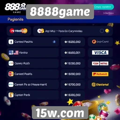 8888game: uma análise das opções de pagamento disponíveis