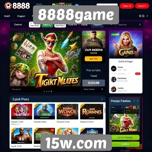 Avaliações positivas sobre a interface do 8888game